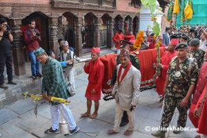 Covid-19 outbreak mars Phulpati celebrations in Kathmandu