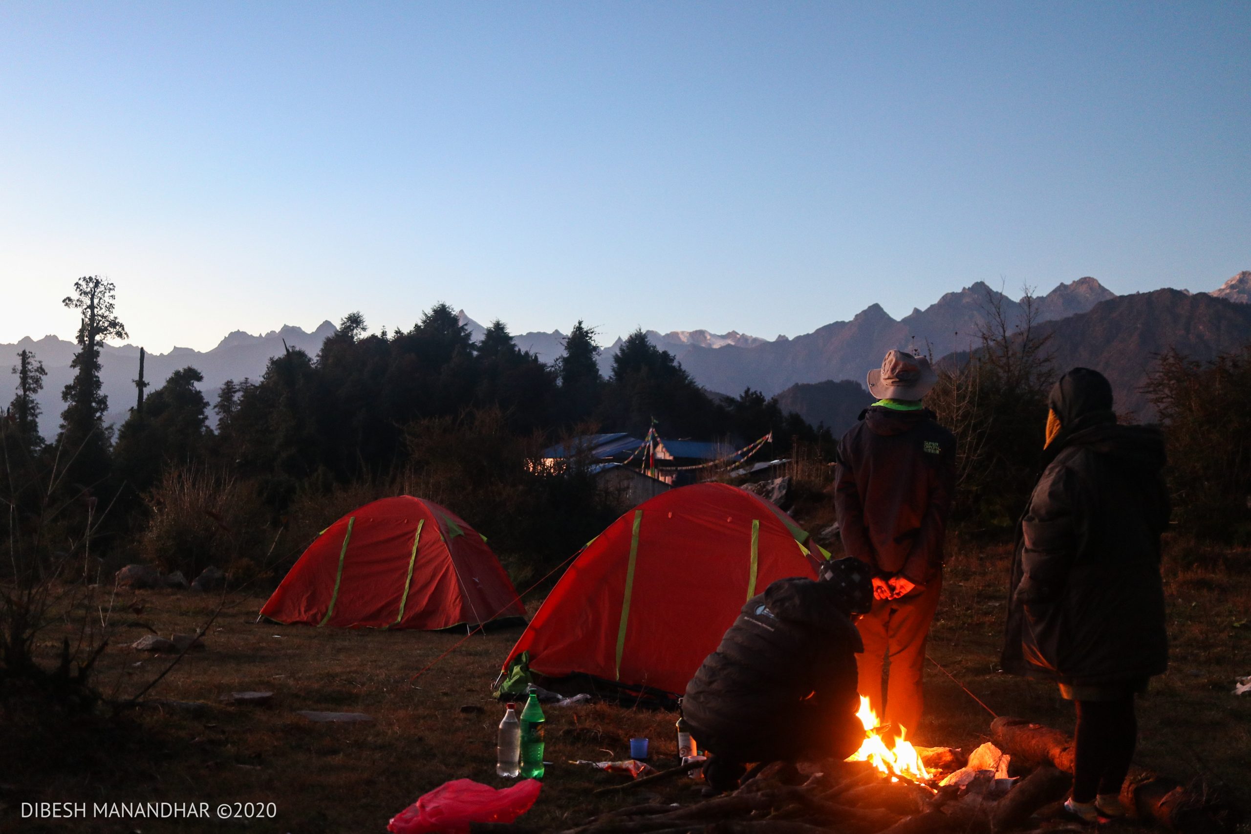 Camping spot in Sindupalchowk.