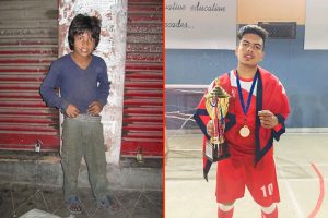 Raju Adhikari: From picking up litter to picking up medals