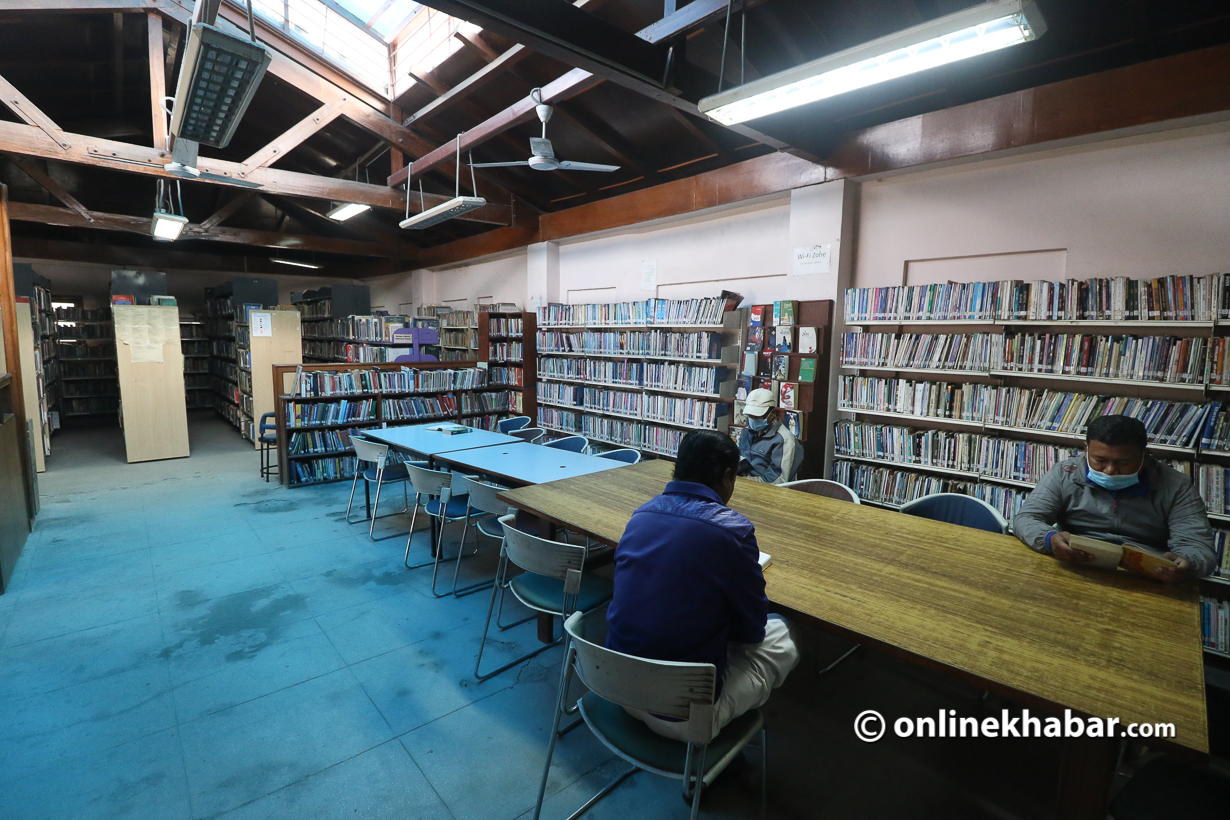 Kathmandu Valley Public Library. Photo: Aryan Dhimal