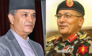 CJ Rana, CoAS Thapa ‘meet’