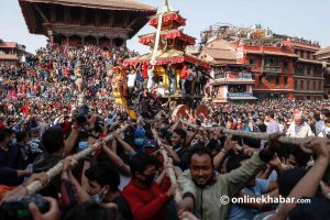 Bhaktapur all set for Bisket Jatra