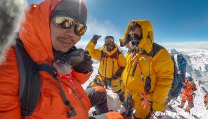 They spent years serving Everest climbers. This time, they climbed the highest peak on their own