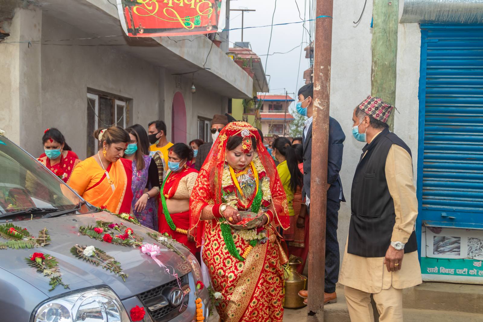 Farewell (Bidai) ritual of Soniya Budhathoki's