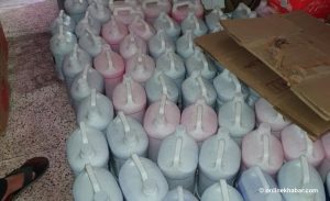 Lalitpur: 1 arrested for producing substandard sanitiser