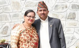 Minister Dhakal, wife test positive for coronavirus