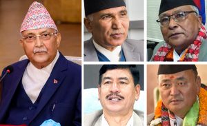 Oli distributes portfolios among 5 available ministers