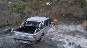 1 killed as pickup truck falls into Dhanusha stream