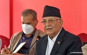 PM Oli: As many Covid-19 vaccines as needed will be available from next week