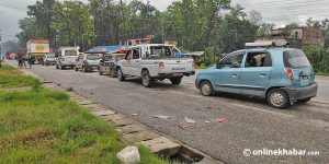 Update: Dry landslide-hit Narayangadh-Muglin road reopens