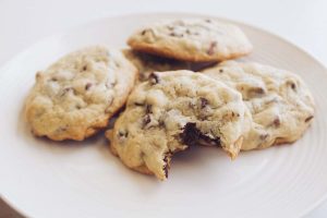 Follow this simple recipe to bake choco-chip butter cookies at home