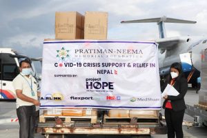 Covid-19 Nepal: Rupandehi NGO received medical aid worth USD 660,000 from the US