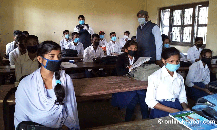 birgunj schools resume physical classes