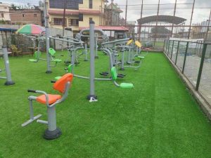 Gyms are going wide and open in Nepal thanks to local governments, private businesses and communities