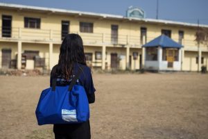 Educase: This startup sells you bags that you can also use as desks