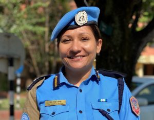 Nepali peacekeeper Sangya Malla wins United Nations Woman Police Officer of the Year Award