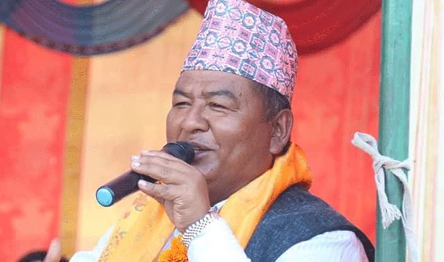 Labour and Employment Minister Krishna Kumar Shrestha 'Kisan'