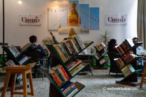 Kathmandu coffee shops turn new havens for readers. Both providers and patrons are happy