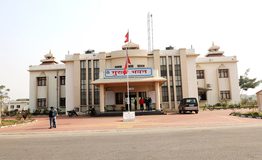 File: Birgunj Customs Office, one of the biggest customs offices of Nepal