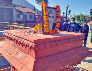 Makawanpur: Poet’s statue stolen on the eve of the inauguration