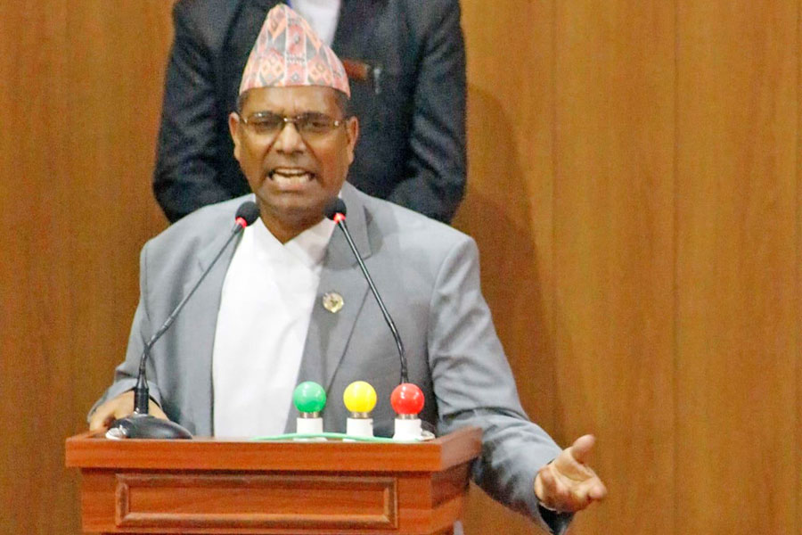 Karnali Chief Minister Jeevan Bahadur Shahi