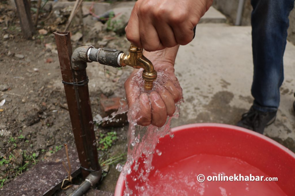 File: Drinking water supply in Kathmandu has always remained scarce. safe drinking water