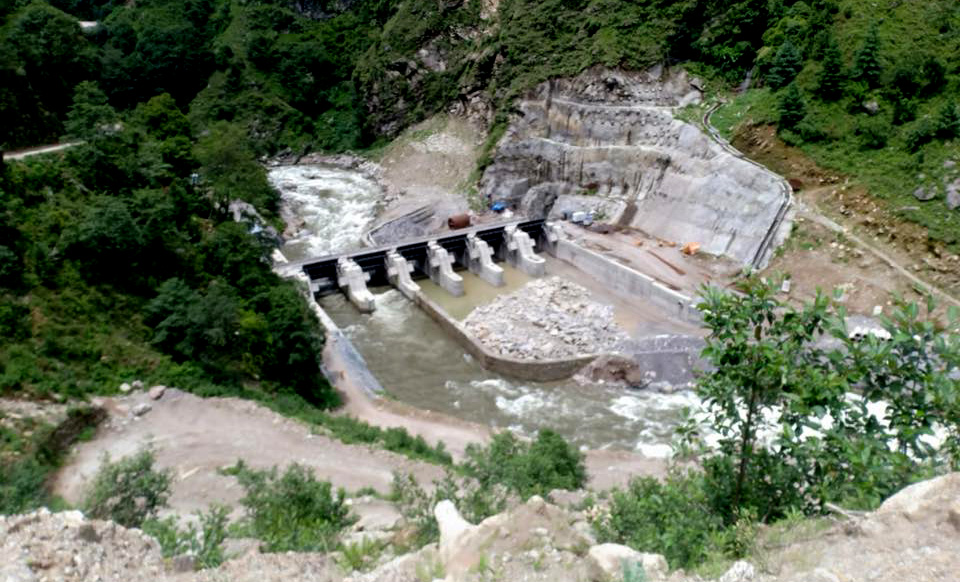 File: Solukhola Dudhkoshi Hydropower site, Solukhumbu hydropower projects