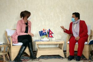 Australian ambassador, minister Bhusal discuss water resource partnership