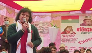 Minister Renu Yadav warns of violence to suppress CK Raut’s rise