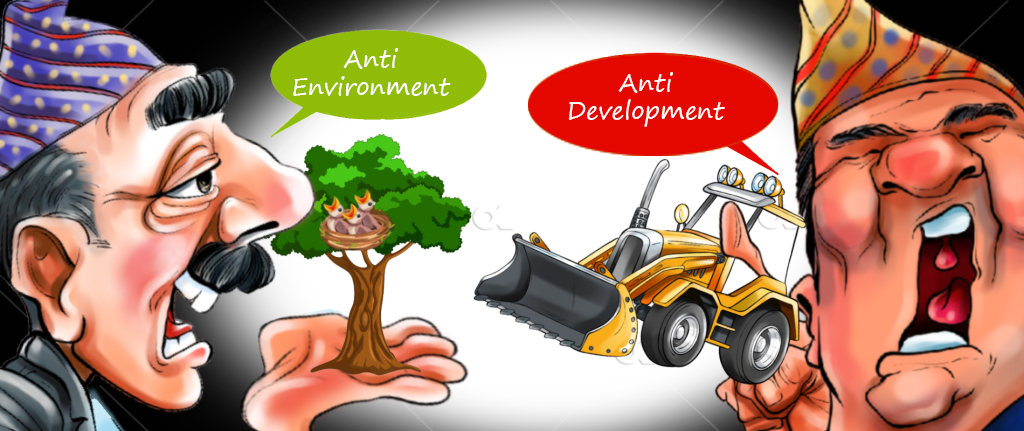 development v environment v destruction v conservation-1 environmental conservation