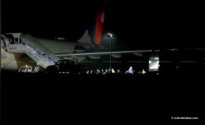 One man crossed the fence to board a plane at Kathmandu airport, no security guards saw him