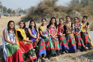 This fashion designer dedicates herself to Tharu dresses to educate people about the culture