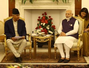 Deuba in Delhi tells Modi to resolve the Nepal-India border dispute via a bilateral mechanism