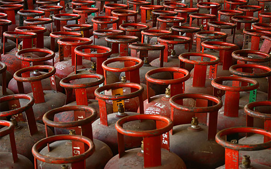 Cooking gas (LPG) - The Nepal Oil Corporation (NOC) has increased the price of fuel and cooking gas.