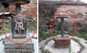 Another heritage theft in Kathmandu: 200-year-old Kamadev statue is lost