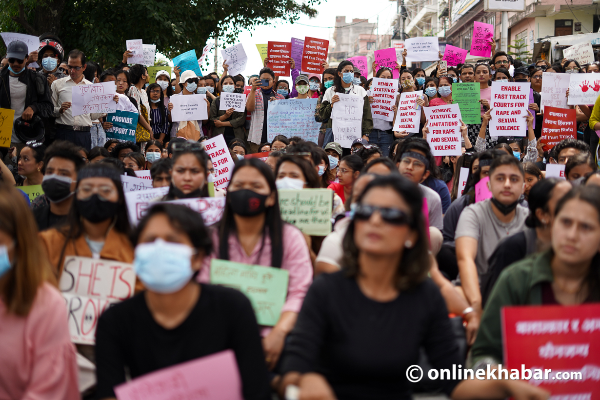 statute of limitation - protest - nepal - rape