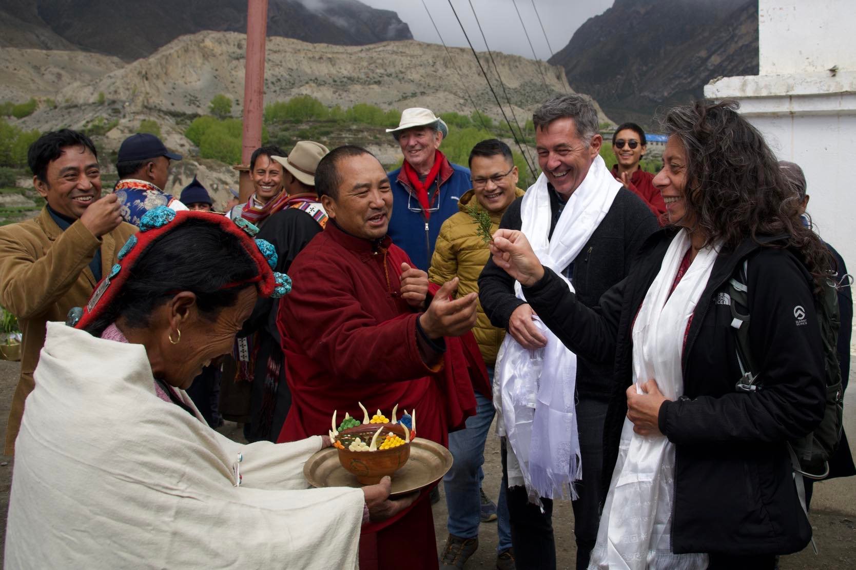 US Ambassador to Nepal Randy Berry in Mustang, in June 2022. Photo: Berry/Twitter