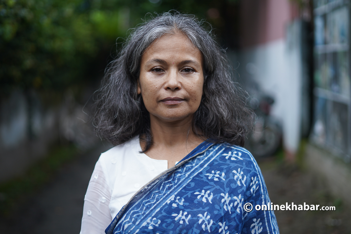 Anuradha Majumder. Image: Chandra Bahadur Ale.