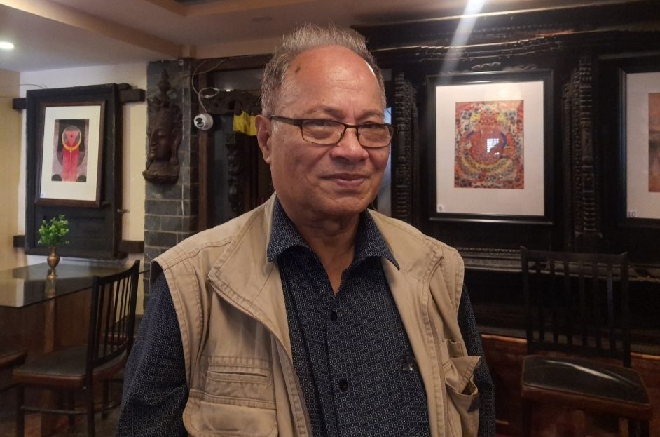 Artist Govinda Lal Singh Dongol