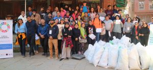 SAAN organises plogging event at Changunarayan for a healthy environment