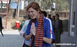 Samantha Power, USAID chief, in Nepal on another high-level visit from the US