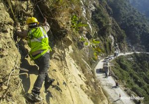 Siddhababa tunnel work: Butwal-Palpa road to be shut during nighttime only