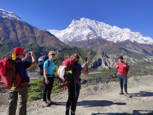 Trekkers’ arrival increases at Annapurna trekking route