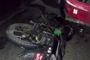 Dhanusha truck hit kills motorbiker