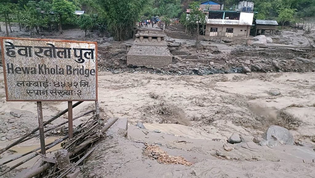 22 still missing in Sankhuwasabha following Hewa Khola flood