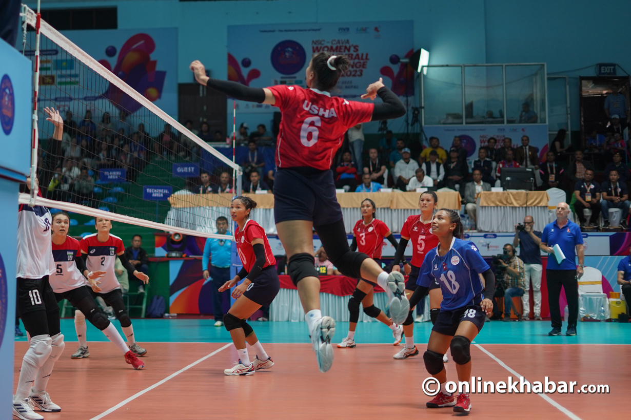 Nepal’s volleyball players receive monthly salaries for the first time