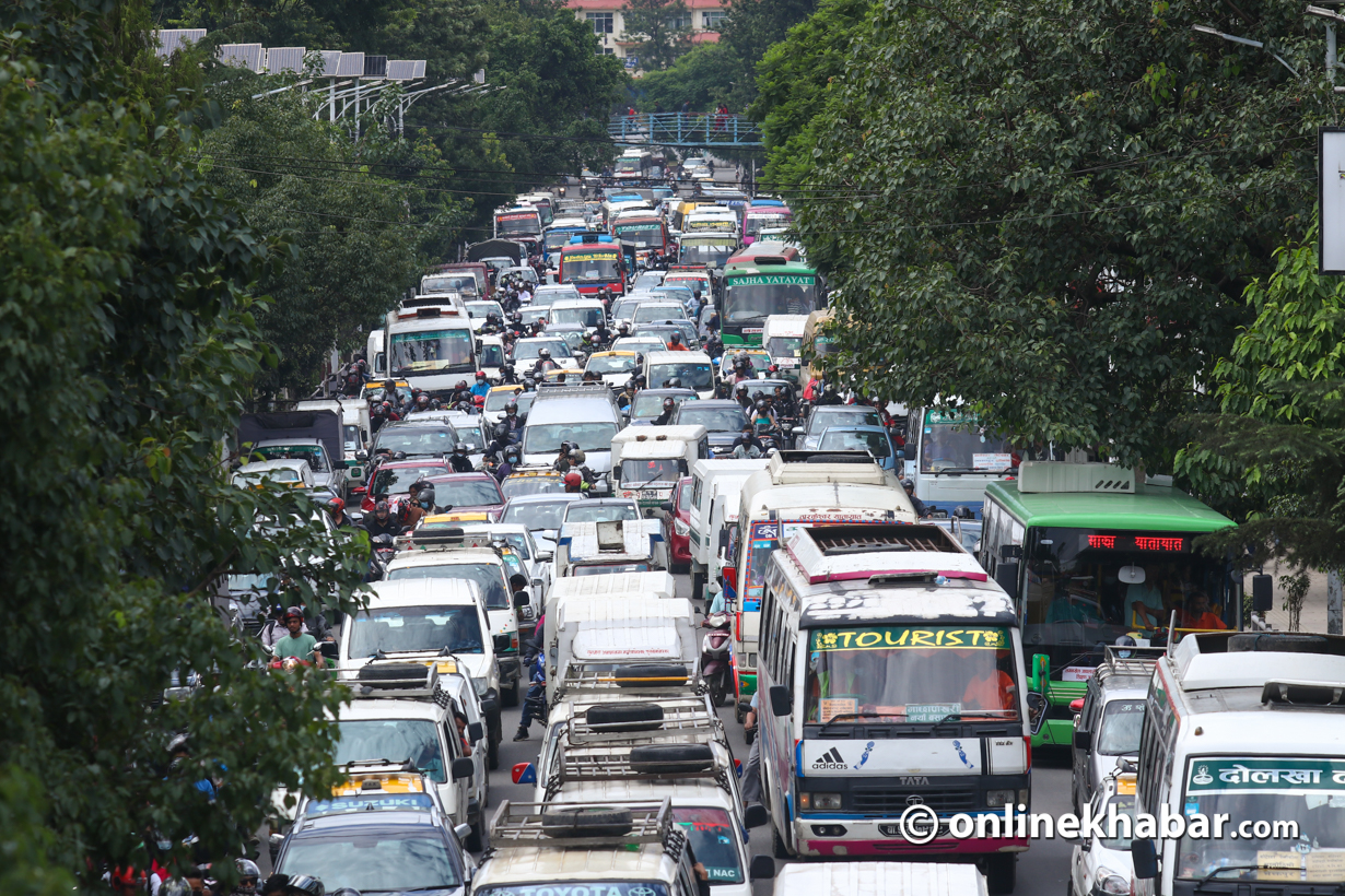 Traffic Congestion: A growing menace in Kathmandu Valley