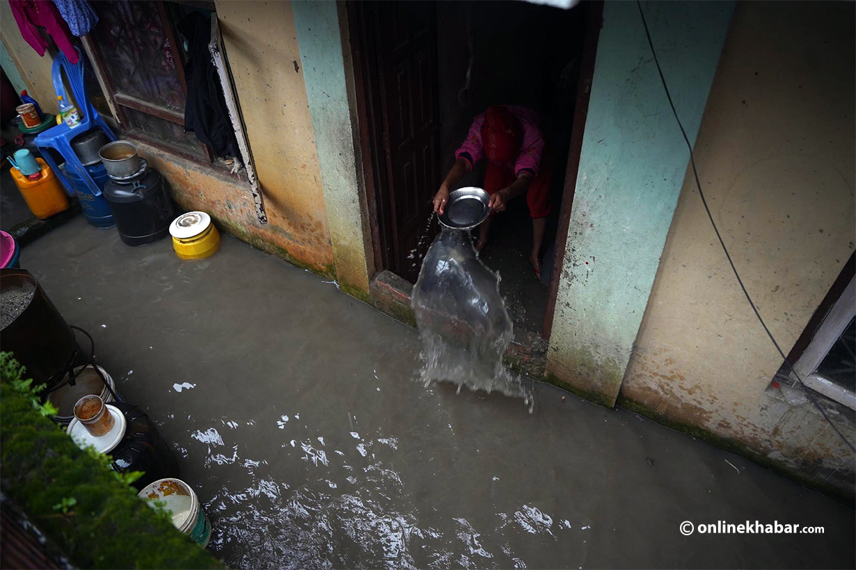 Parts of Kathmandu valley inundated