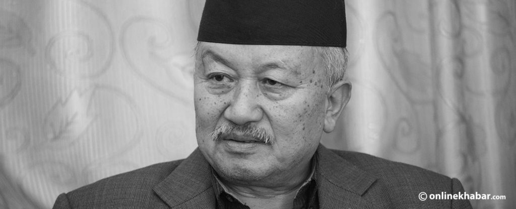 Subas Chandra Nembang, Nepal’s key constitution drafter, is no more