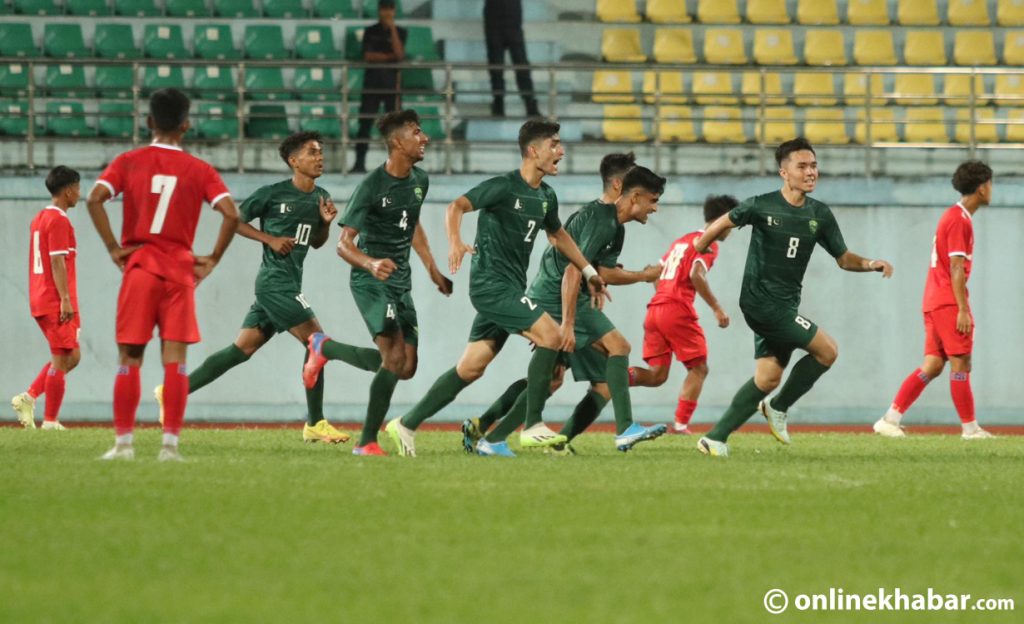 U19 SAFF Championship: Hosts Nepal lost 1-0 to Pakistan